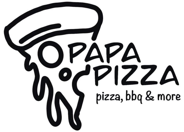 Logo Papa Pizza, partner van Wine & Dine 2026